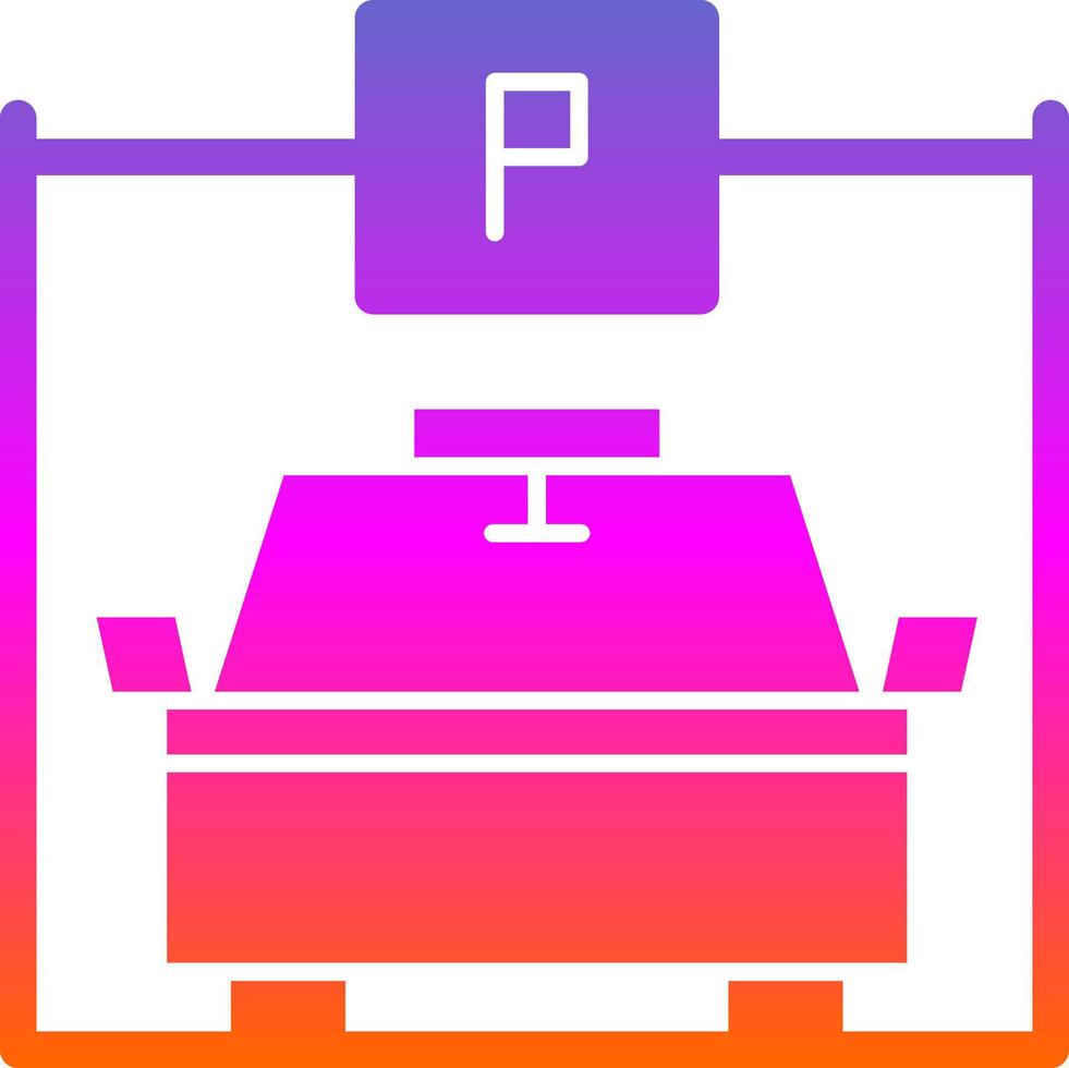 parkeren vector icoon ontwerp
