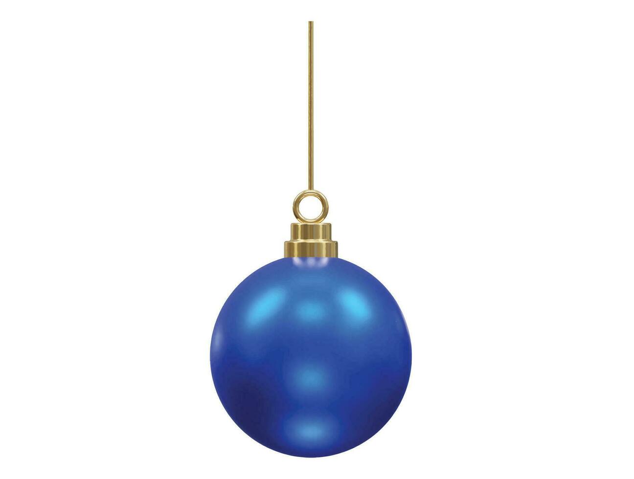 Kerstmis bal icoon vector ontwerp transparant 3d renderen