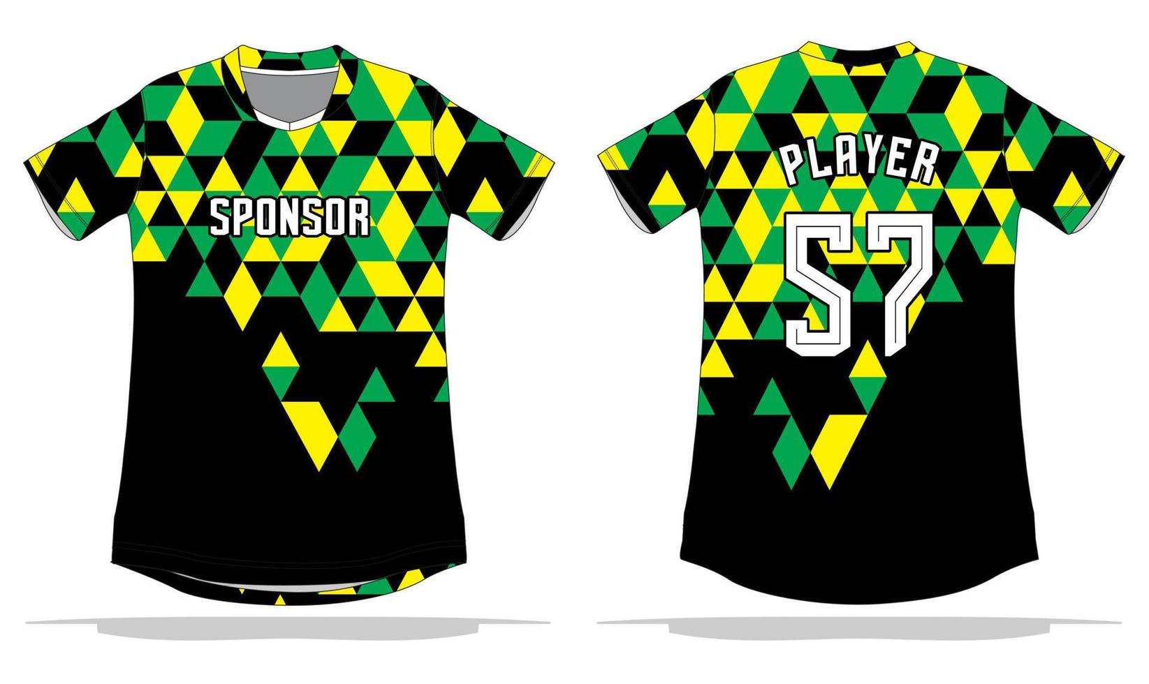 sport uniform patroon achtergrond ontwerp vector