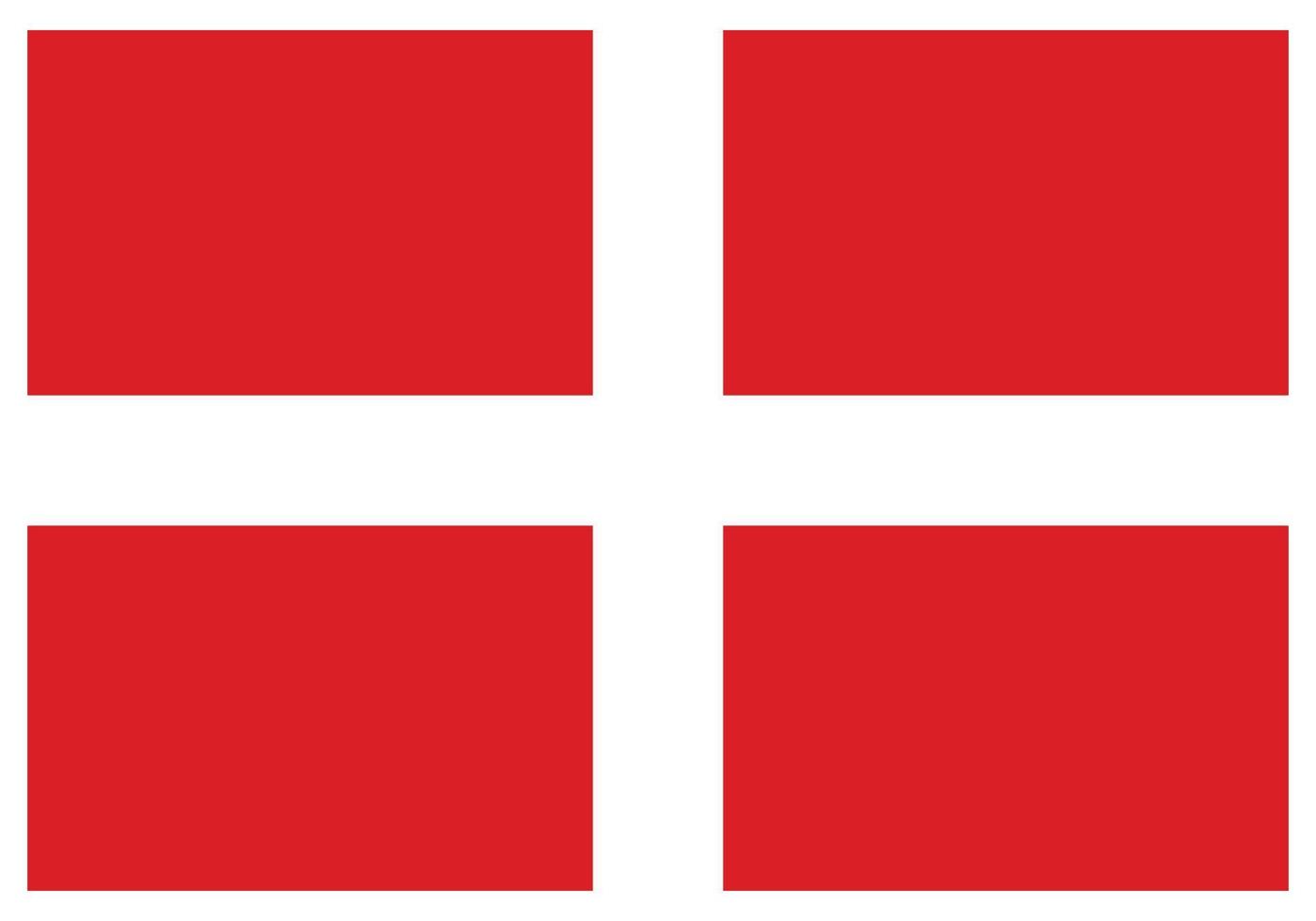 nationaal vlag van soeverein leger bestellen van Malta - vlak kleur icoon. vector