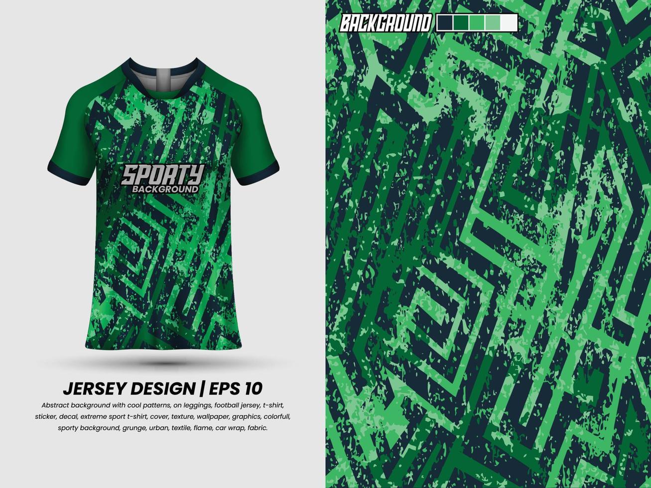 voetbal Jersey ontwerp voor sublimatie, sport t overhemd ontwerp, sjabloon Jersey vector