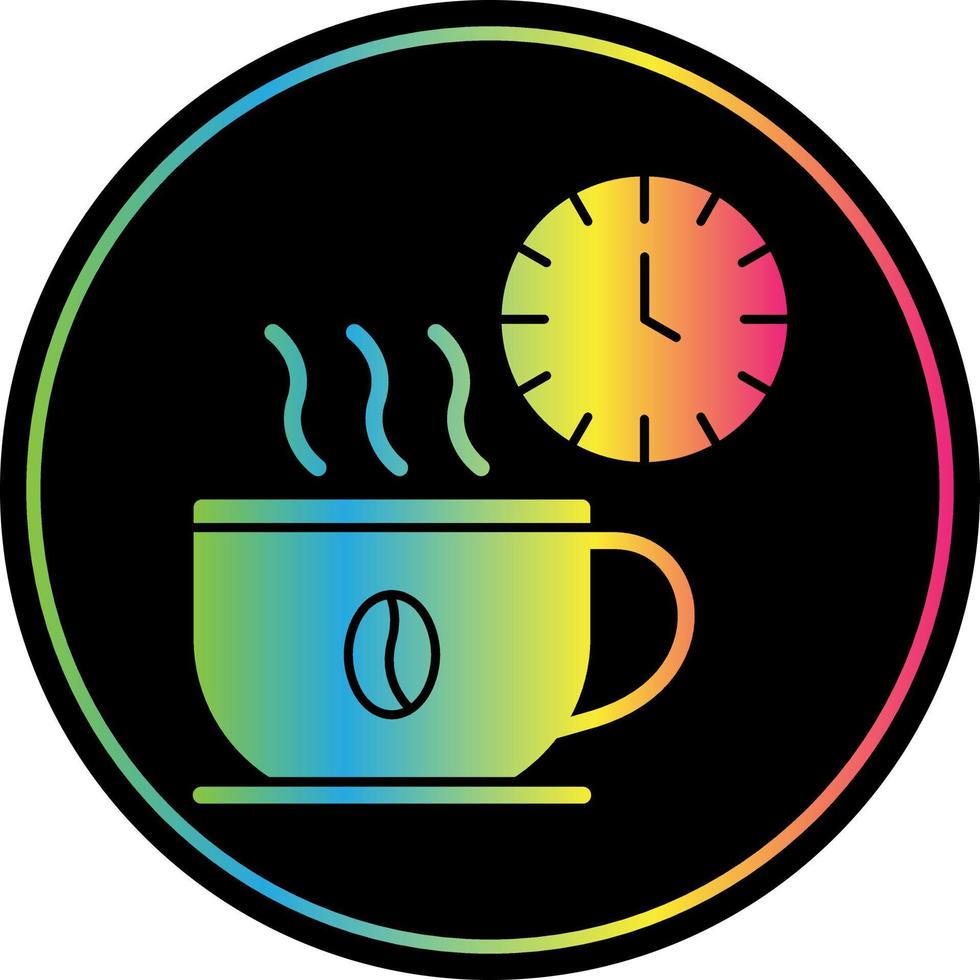koffie breken vector icoon ontwerp
