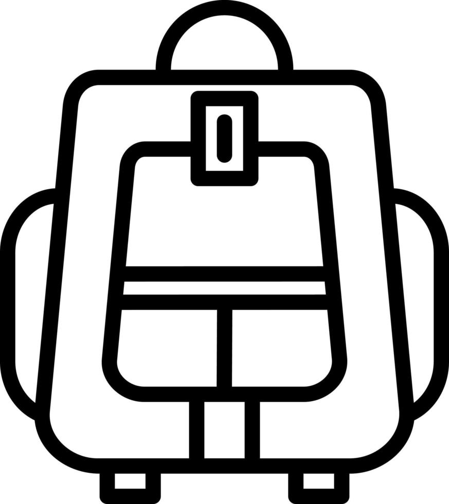 backpacker vector icoon ontwerp