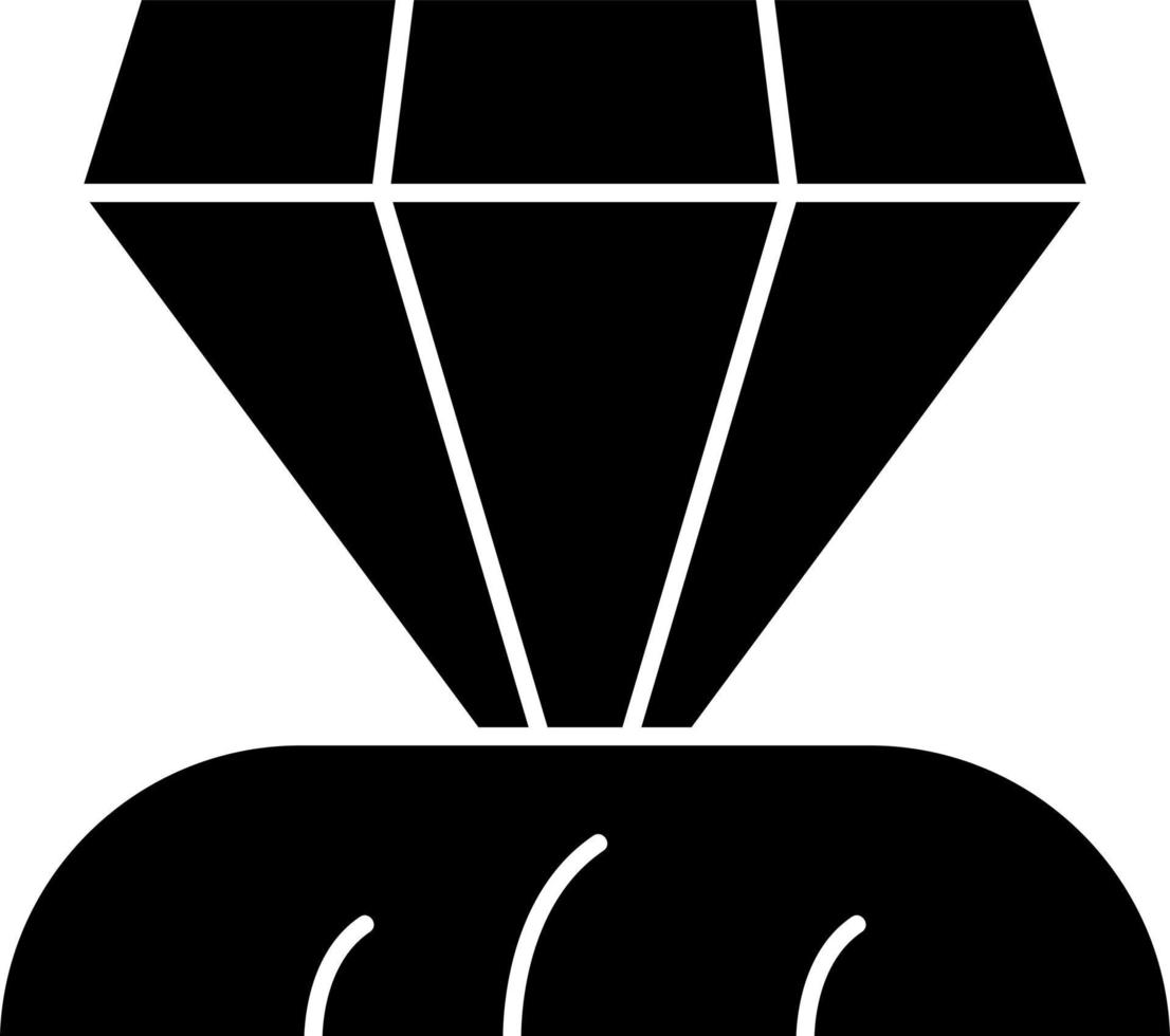 diamant vector icoon ontwerp