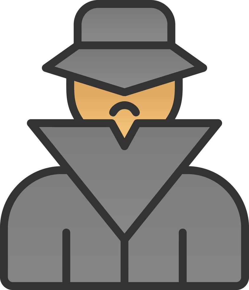 detective vector icoon ontwerp