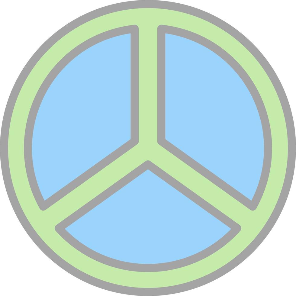 vrede symbool vector icoon ontwerp