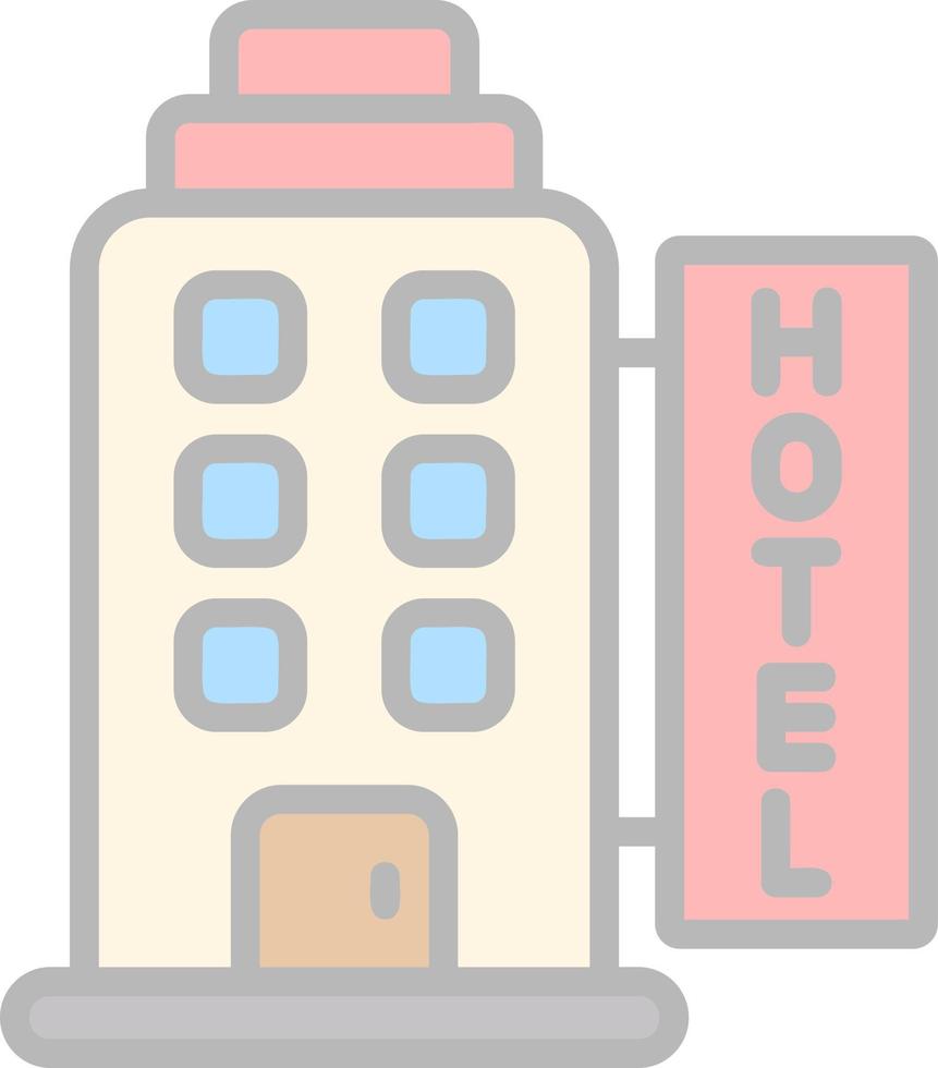 hotel vector icoon ontwerp