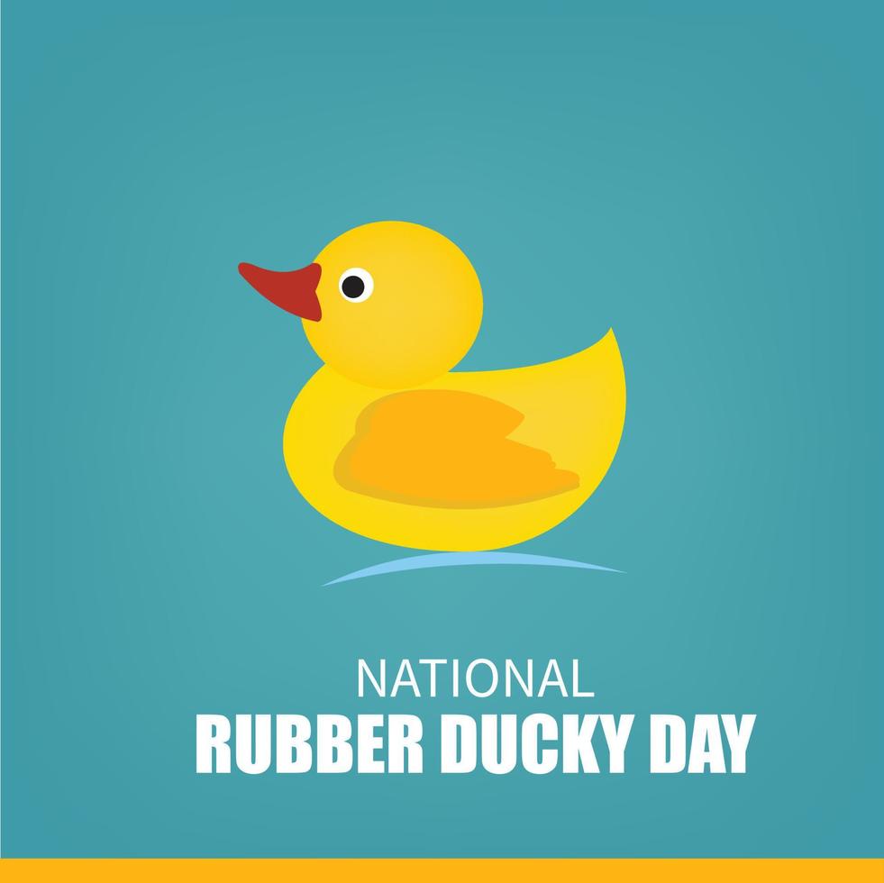 vector illustratie van nationaal rubber snoes dag. gemakkelijk en elegant ontwerp