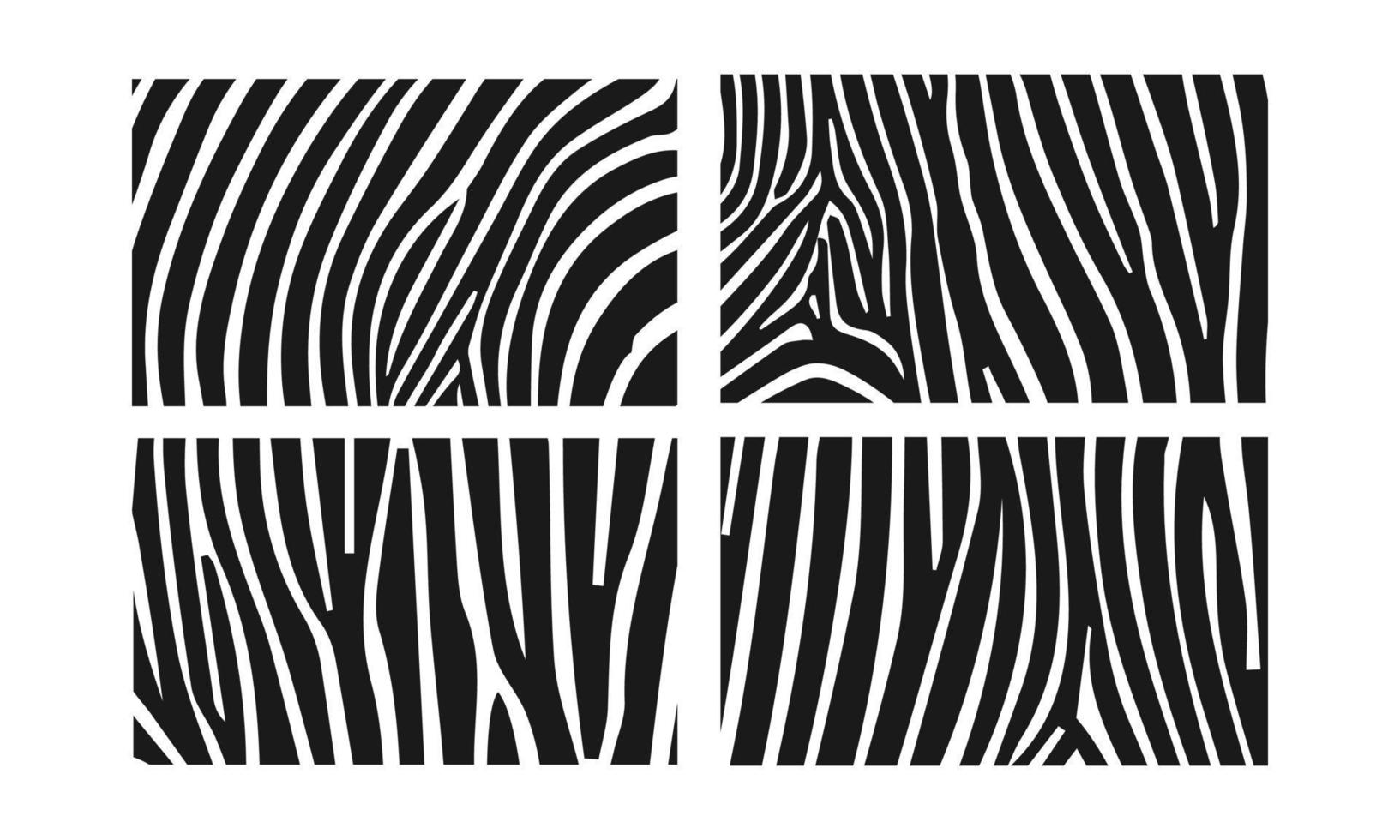 zebra dier huid afdrukken vector