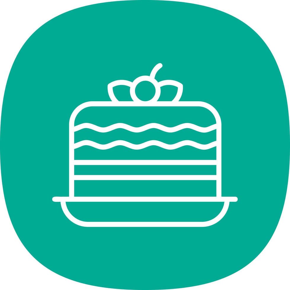 taart vector icoon ontwerp