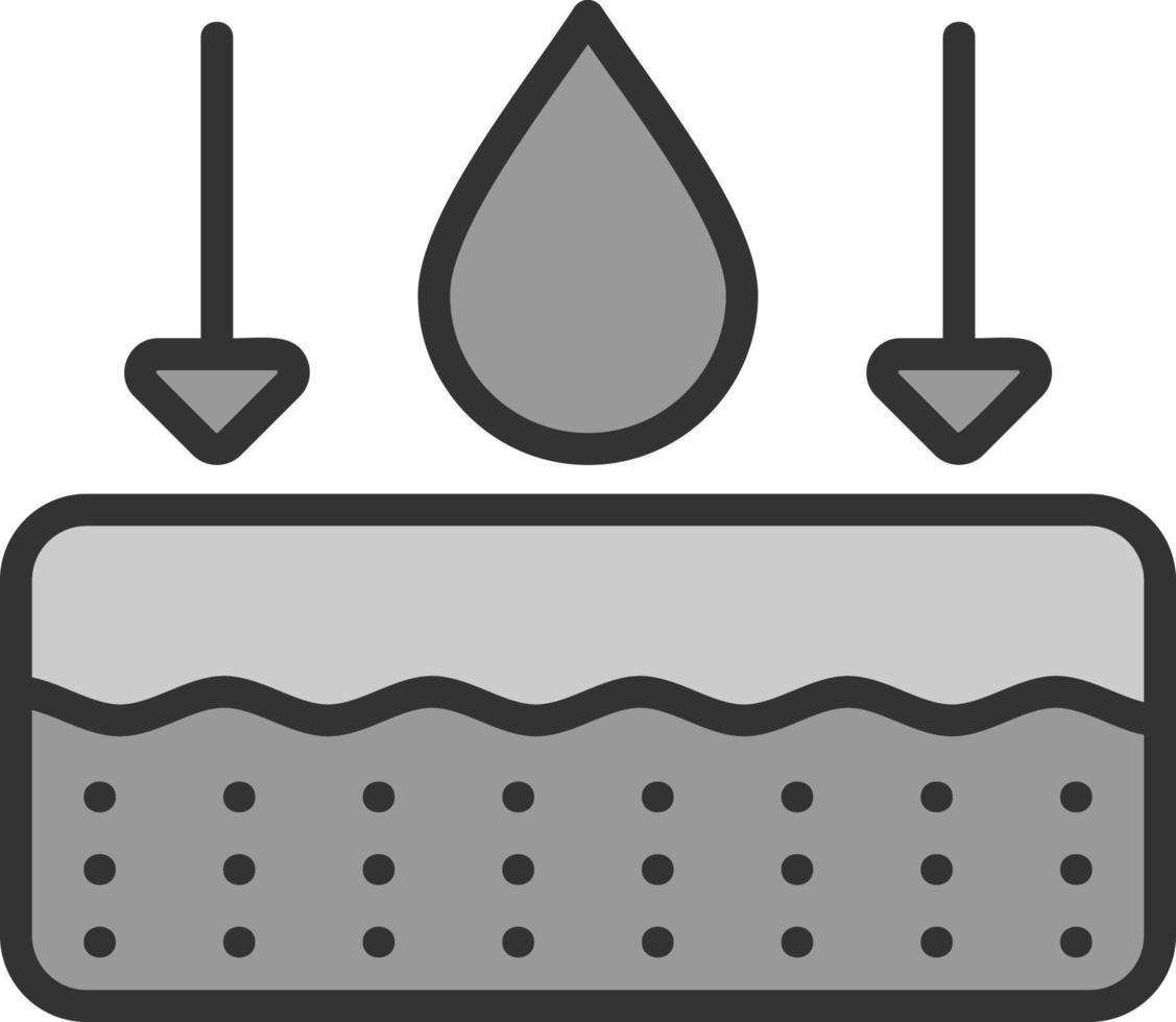 hydraterend vector icoon ontwerp