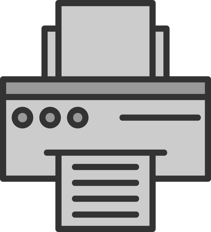 printer vector icoon ontwerp
