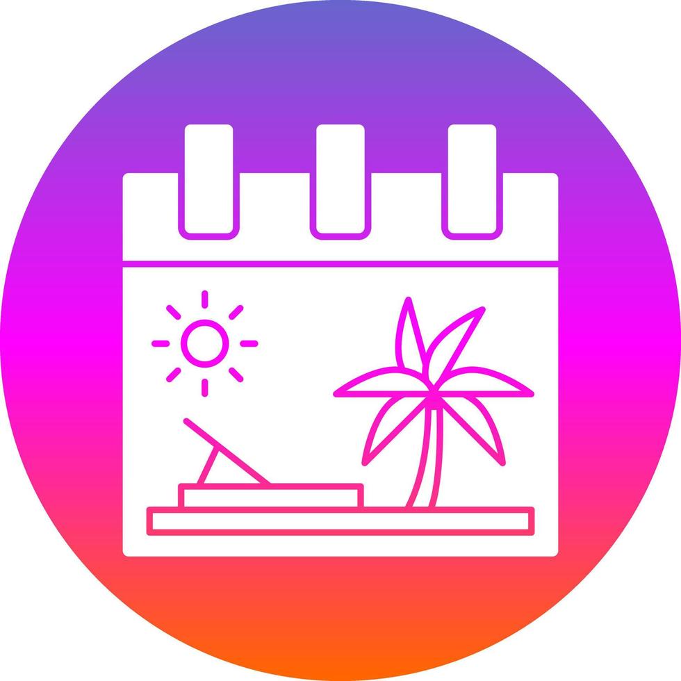 vakantie vector icoon ontwerp