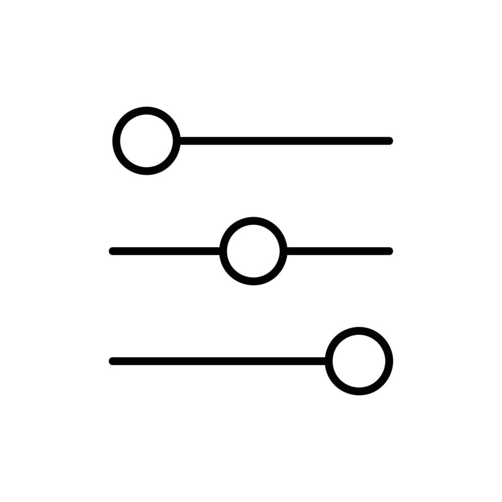 besturingselementen vector pictogram