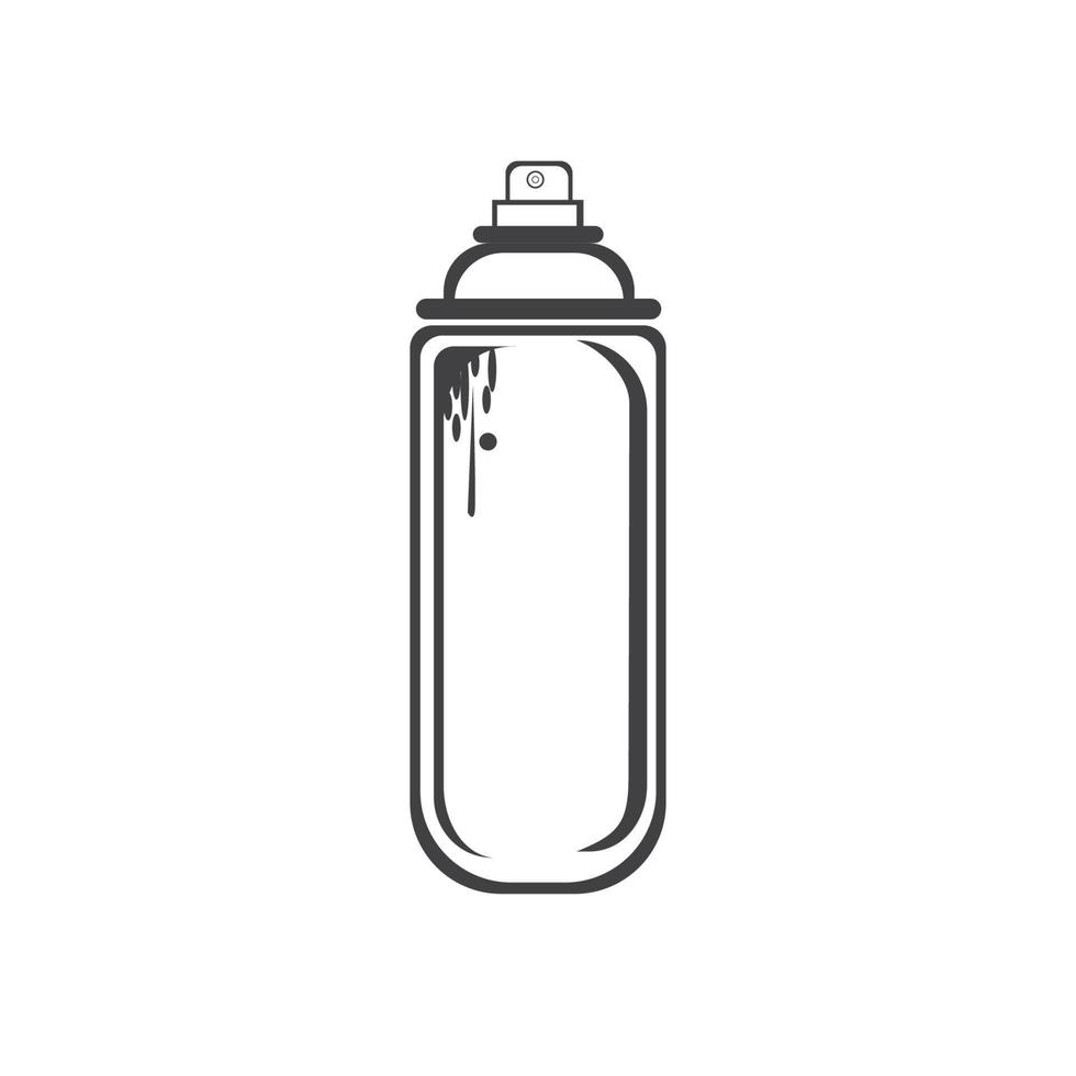 verstuiven verf vector illustratie icoon logo sjabloon ontwerp