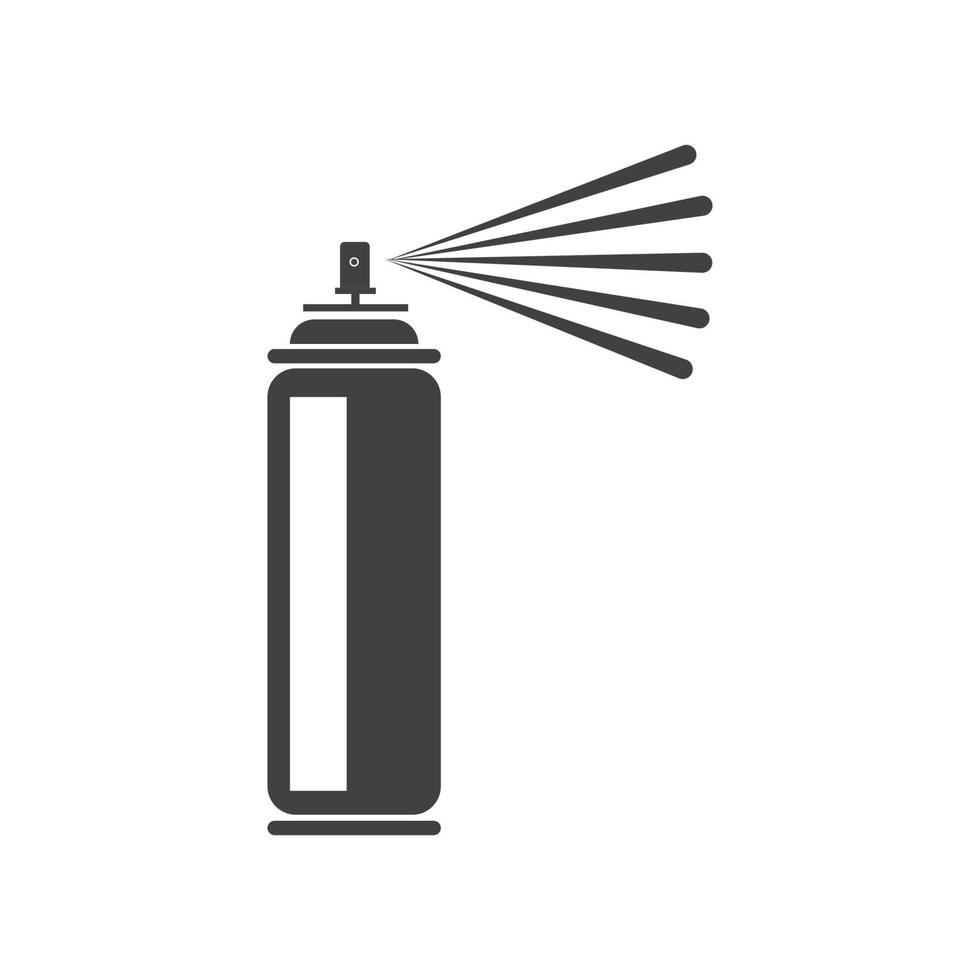 verstuiven verf vector illustratie icoon logo sjabloon ontwerp