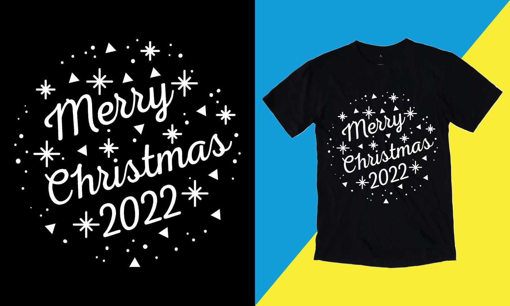 vrolijk Kerstmis december 25 t shirt, vector