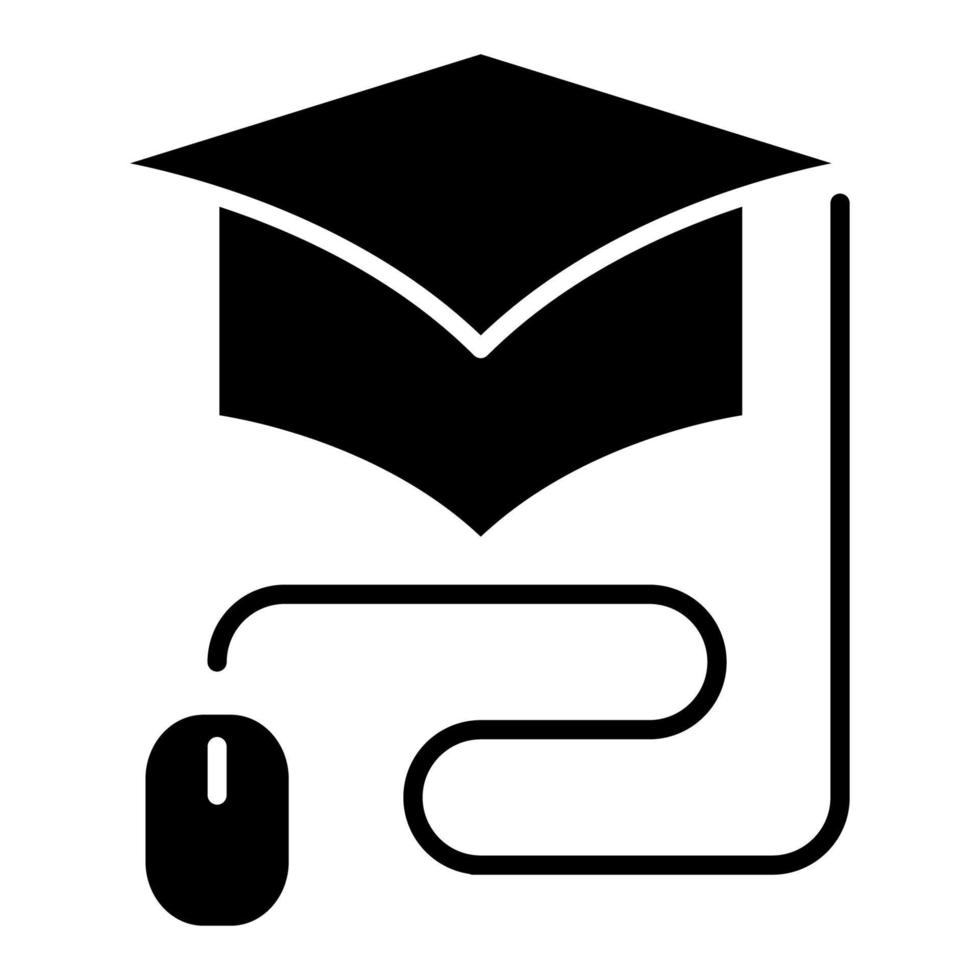online diploma uitreiking icoon, geschikt voor een breed reeks van digitaal creatief projecten. gelukkig creëren. vector