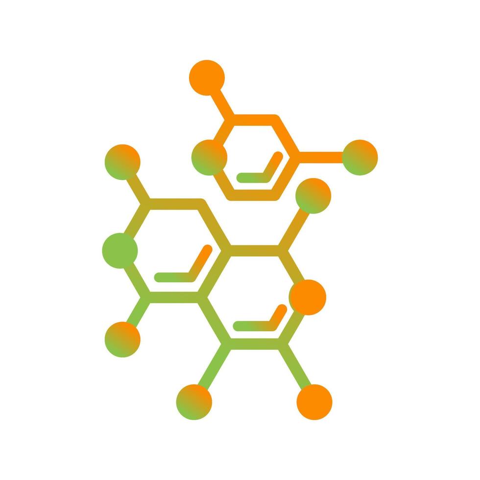 moleculen vector icoon