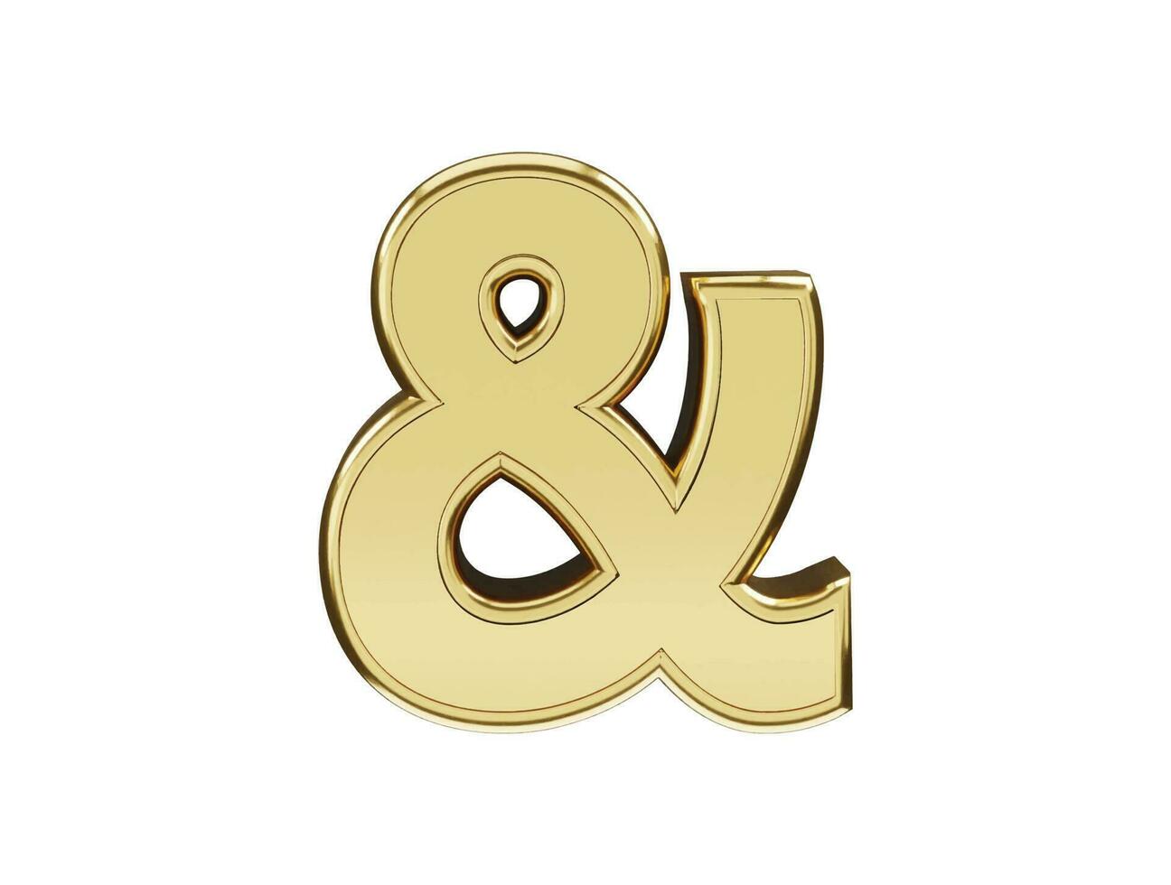 ampersand teken vector illustratie