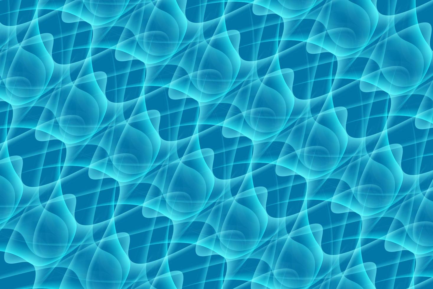 blauw wijnoogst naadloos patroon abstract vector achtergrond