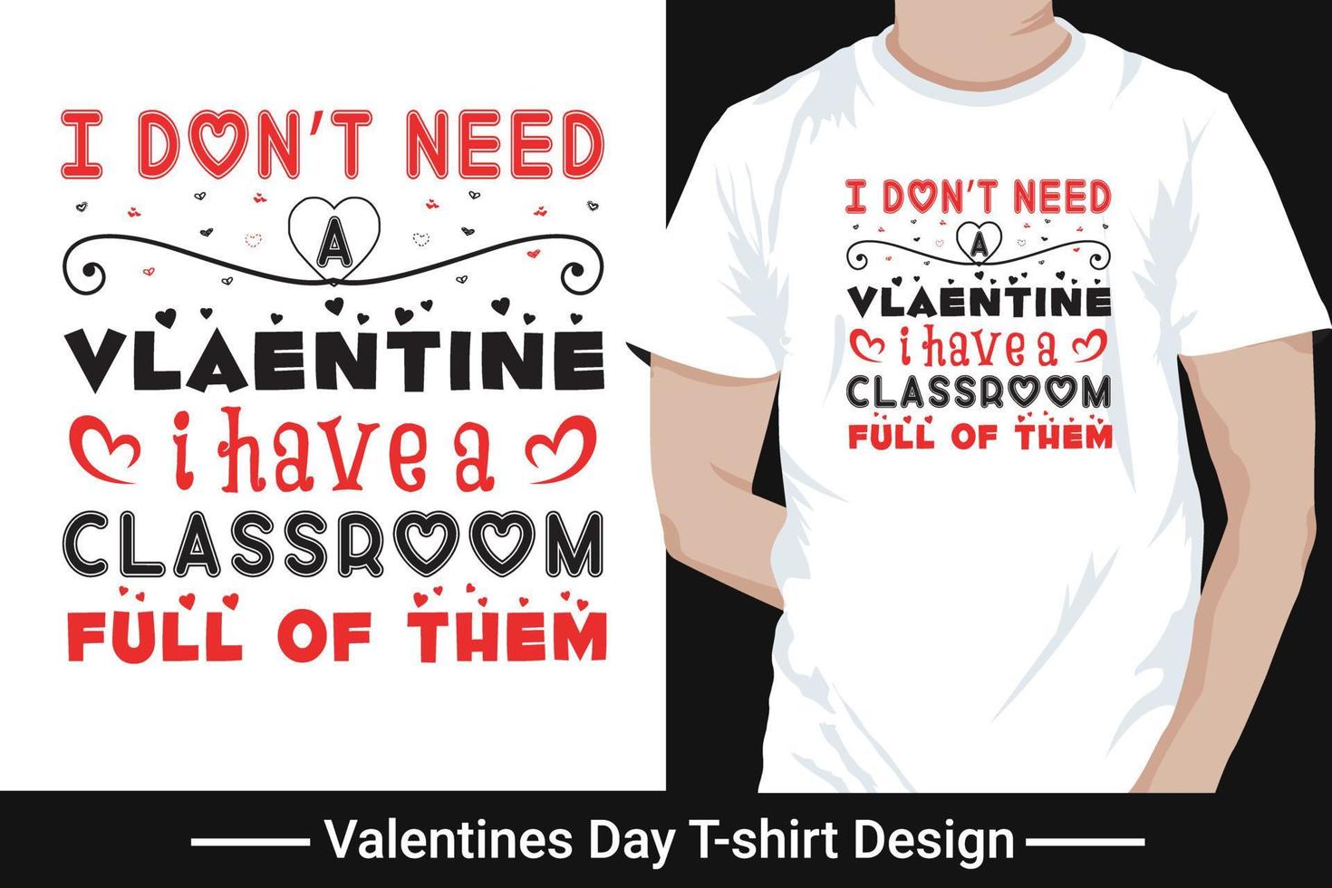 gelukkig Valentijnsdag dag t-shirt ontwerp, vector, typografie pro vector