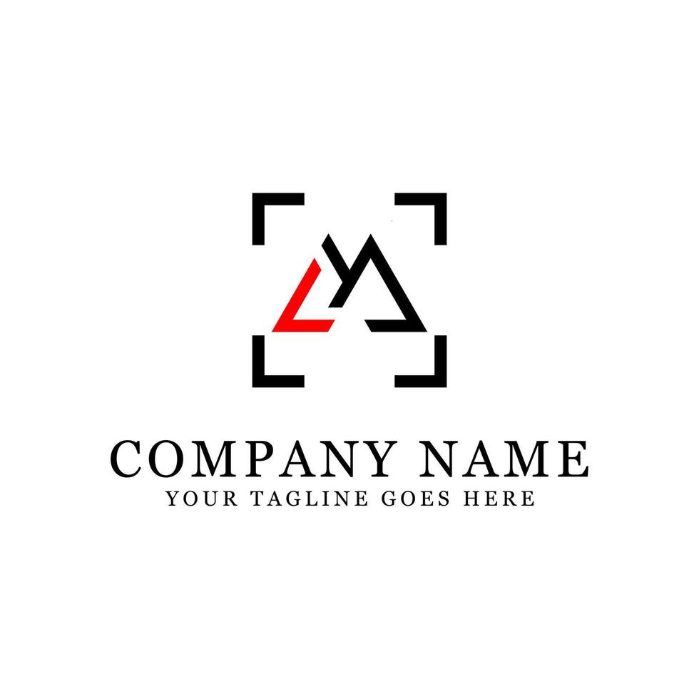 lm eerste naam logo voorraad, s en l logo fotografie vector