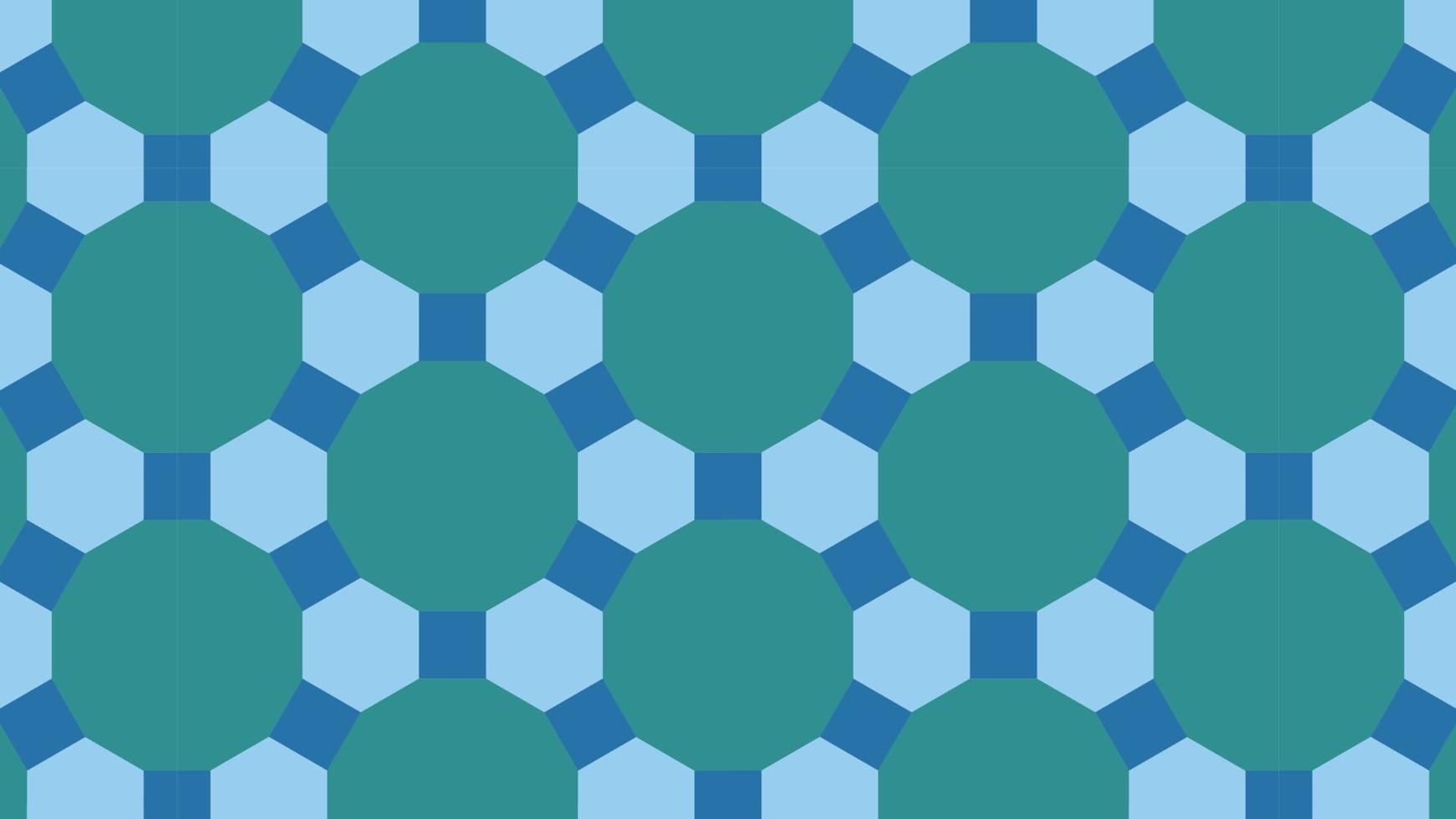 dodecagon naadloos behang groot veelhoeken vector