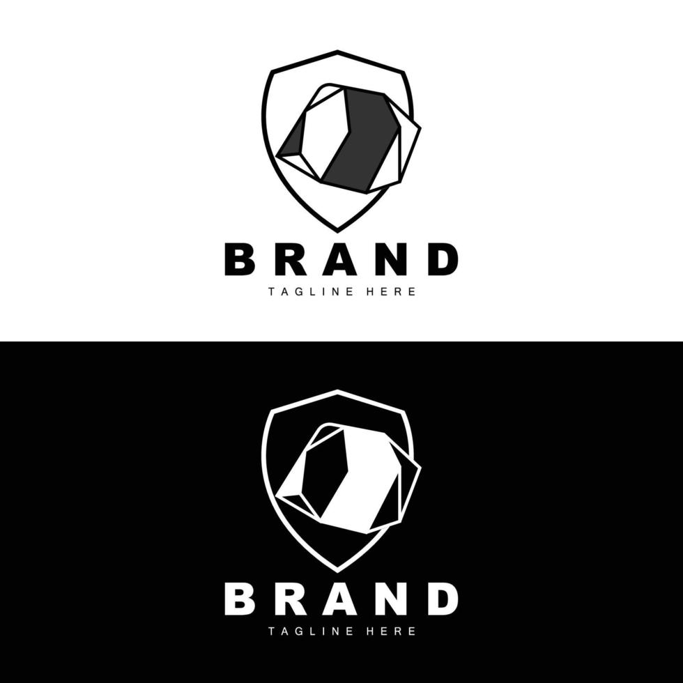 steen logo, edelsteen lijn steen ontwerp, diamant, kristal, gemakkelijk elegant, Product merk vector, natuurlijk steen icoon vector