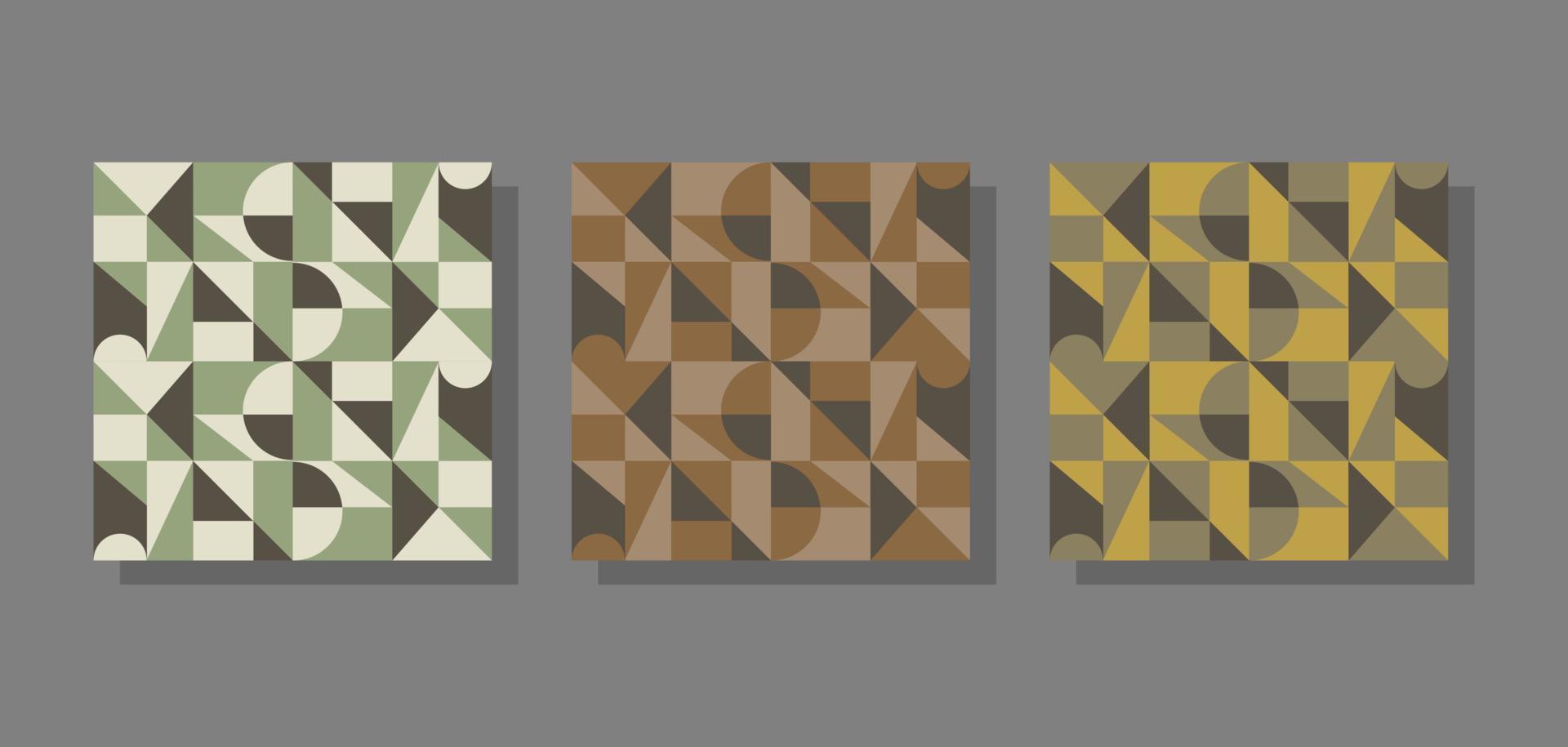 modieus meetkundig achtergronden reeks .naadloos patroon vector illustratie