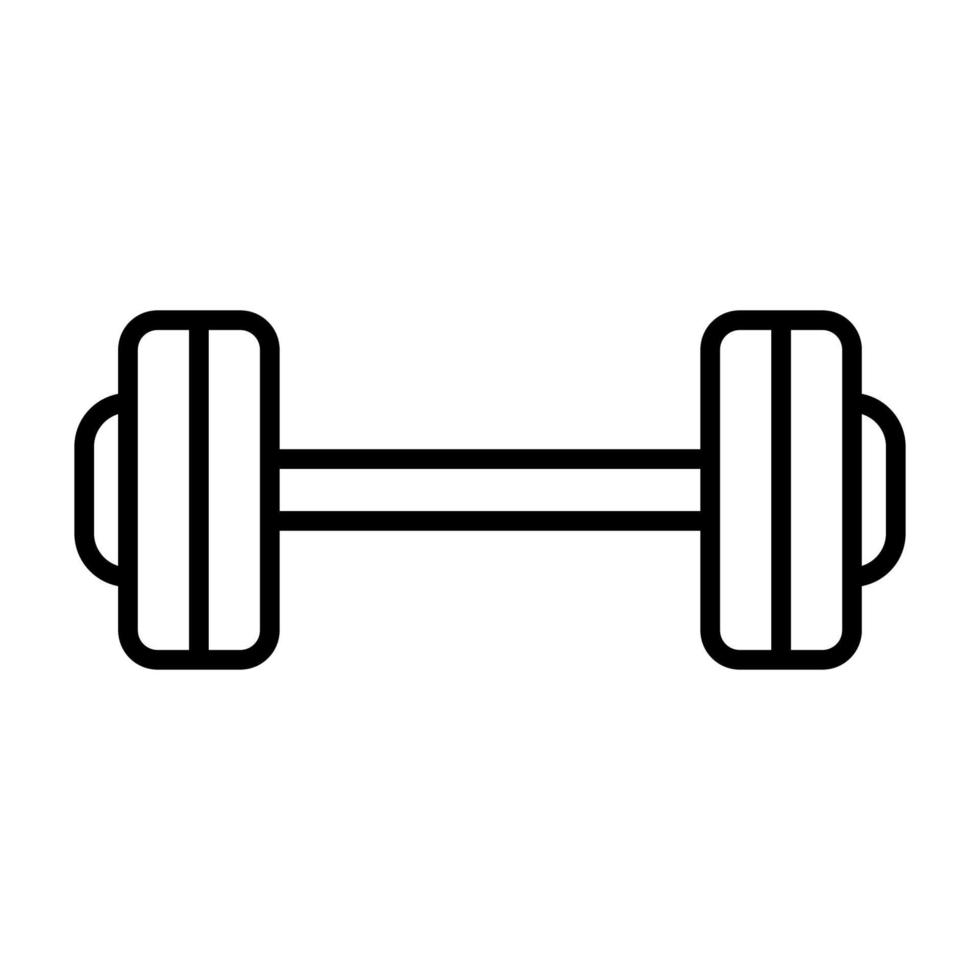 barbell icoon ontwerp vector sjabloon