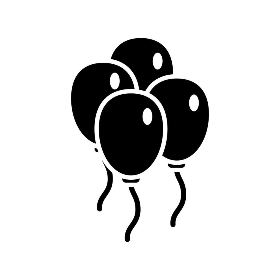 ballon icoon ontwerp vector sjabloon