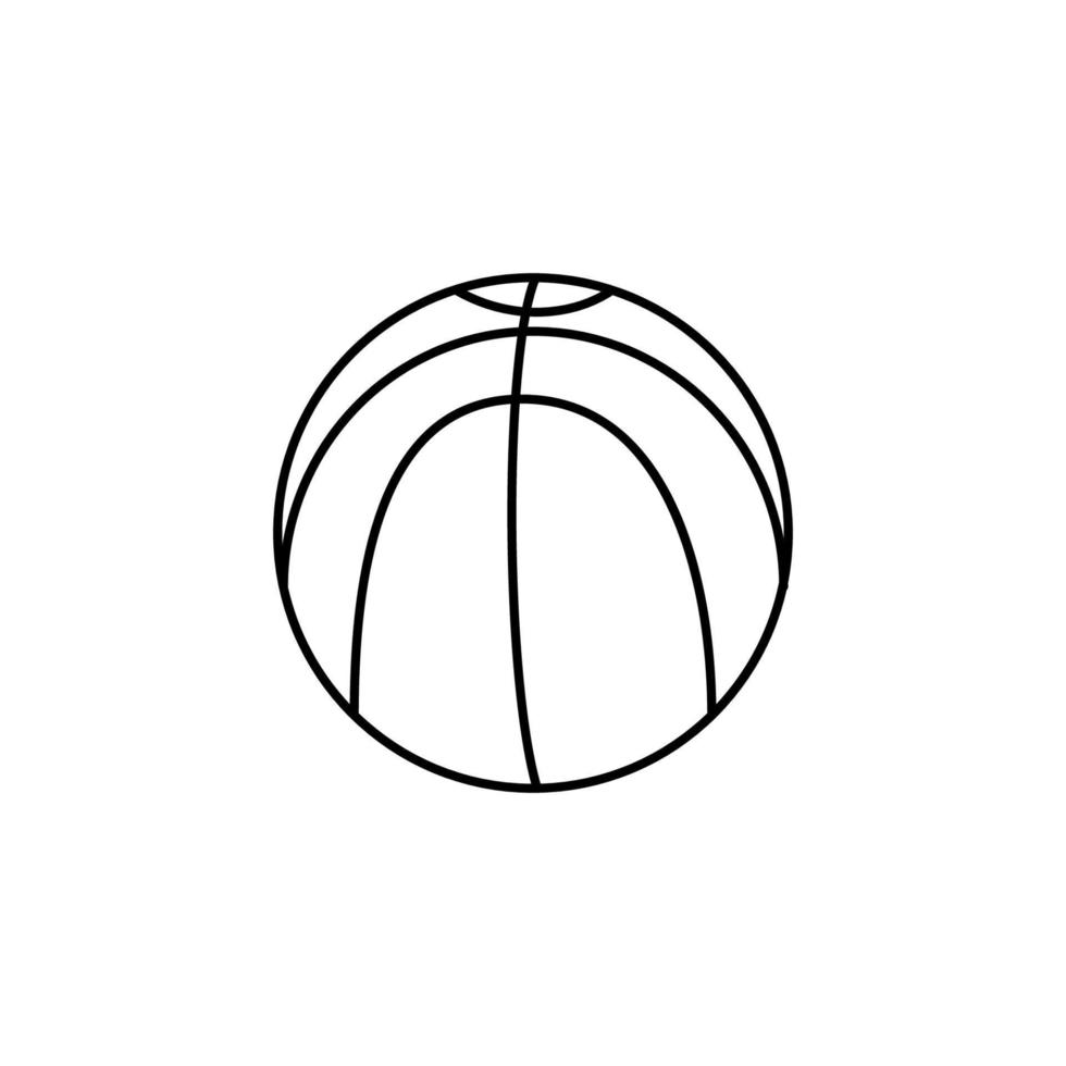 basketbal pictogram vector