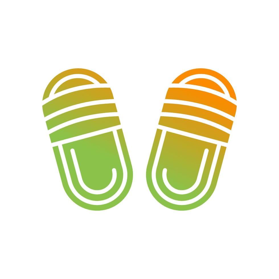 slippers vector icoon