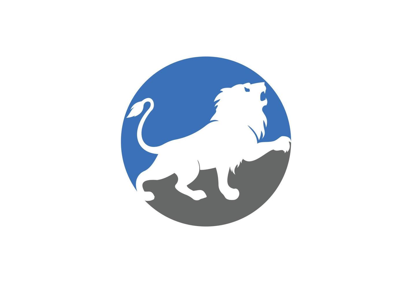 de leeuw logo ontwerp, vector ontwerp sjabloon