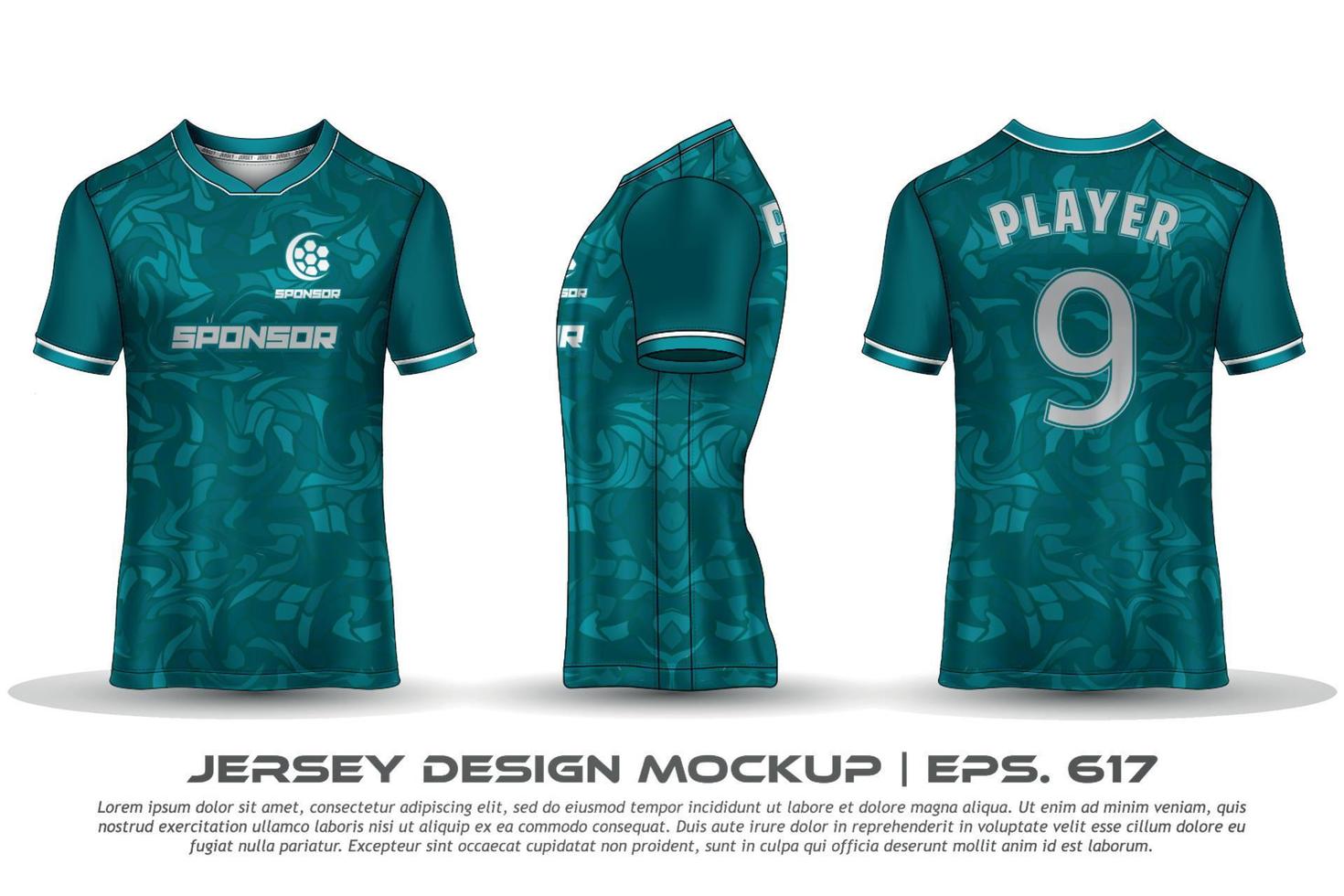 jersey ontwerp sublimatie t-shirt premium geometrisch patroon ongelooflijke vector collectie voor voetbal voetbal racen fietsen gaming motorcross sport