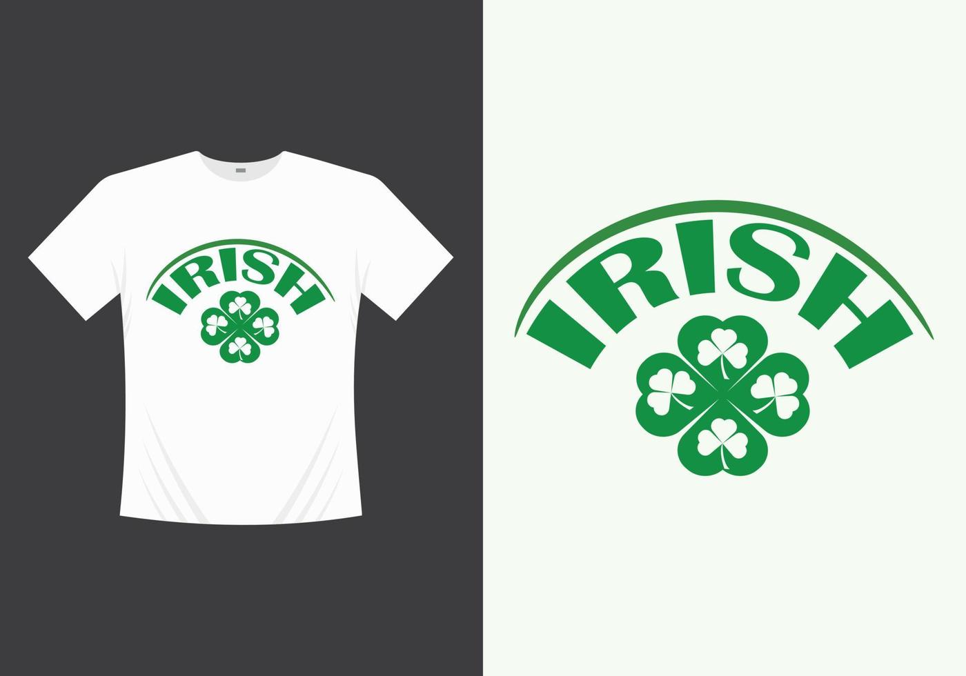 gelukkig heilige patricks dag afdrukbare vector, illustratie sjabloon t-shirt ontwerp. st patricks dag t-shirt. heilige patricks dag t-shirt. vector