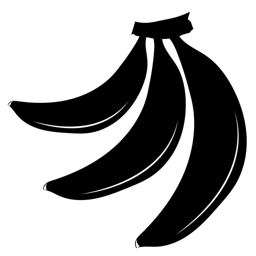 illustratie van banaan vector