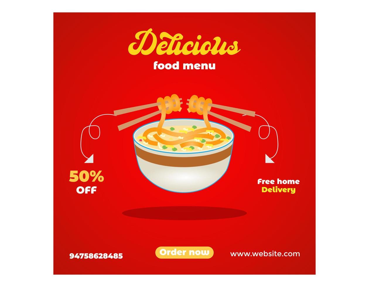 restaurant menu pro vector