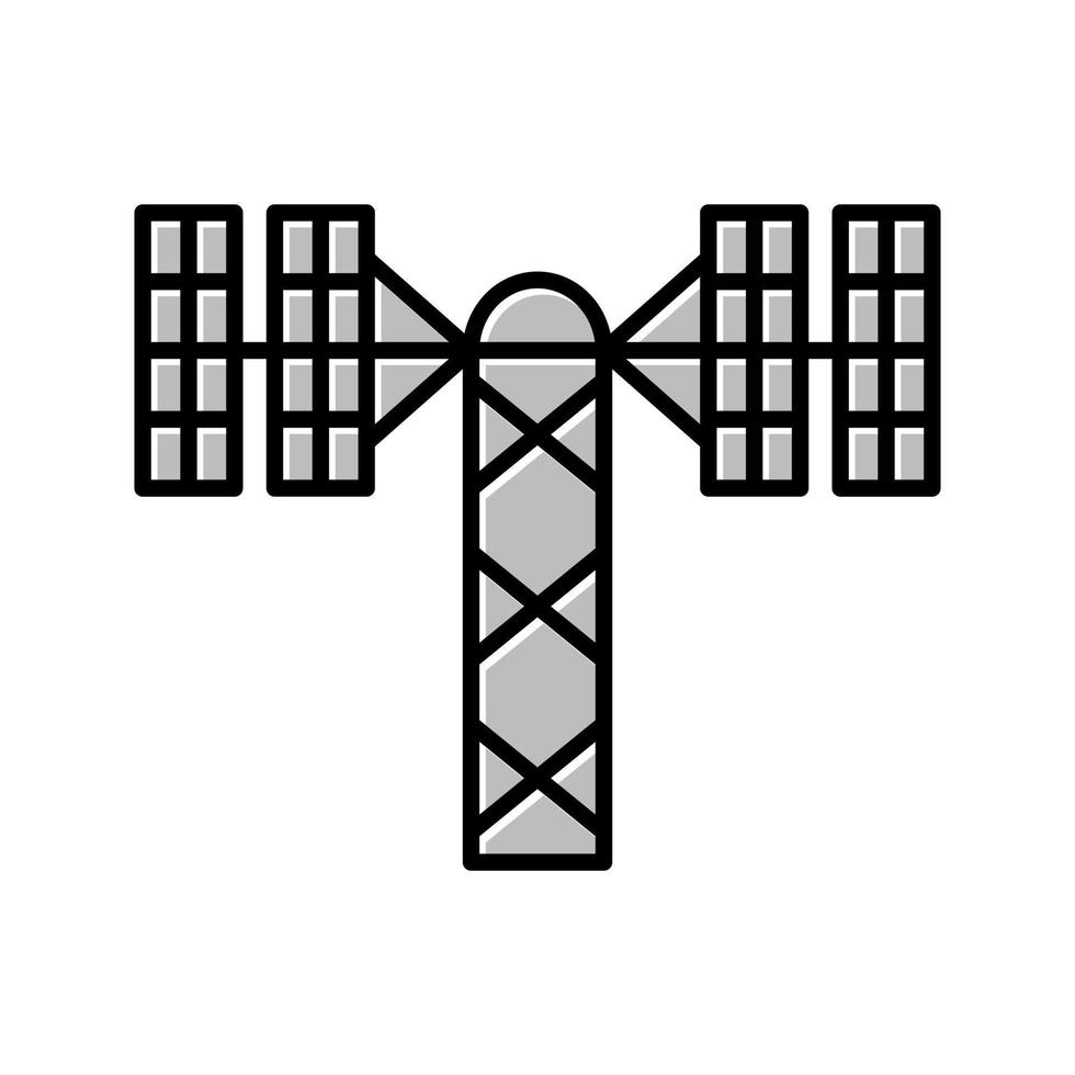 satelliet toren vector icoon