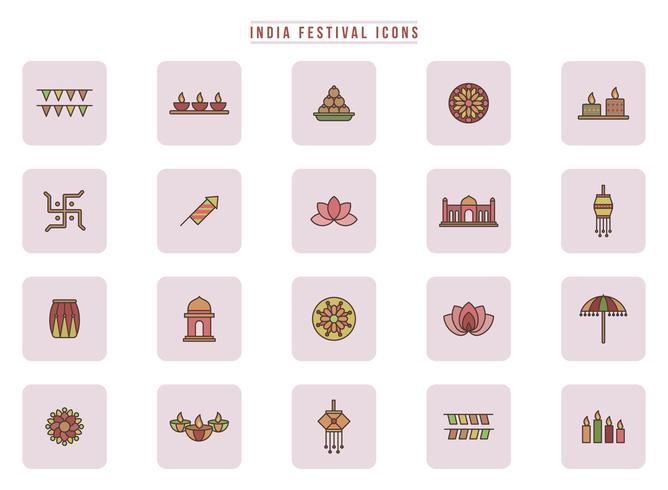 Gratis India Festival Vectors