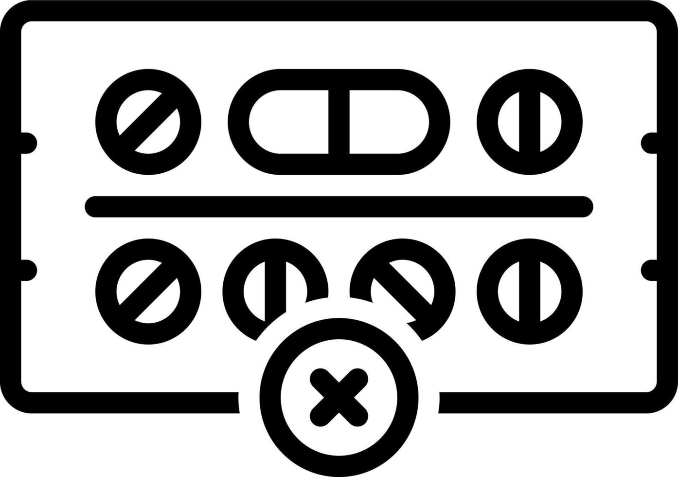 lijnpictogram voor verlopen vector