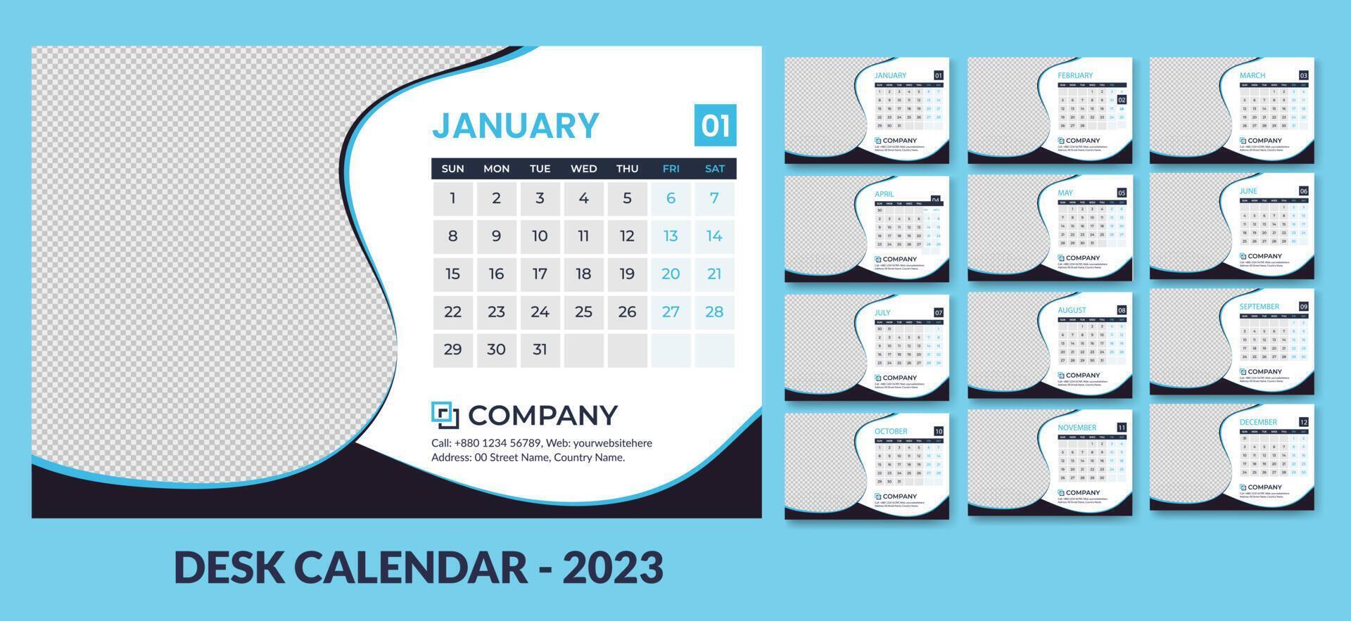 mager meesterwerk Mam 2023 modern nieuw jaar bureau kalender ontwerp sjabloon. 2023 bureau  kalender indeling. bureau kalender ontwerp voor 2023, schema, evenementen  kalender, vergadering planner, bureau kalender sjabloon. 16746639 -  Download Free Vectors, Vector Bestanden ...