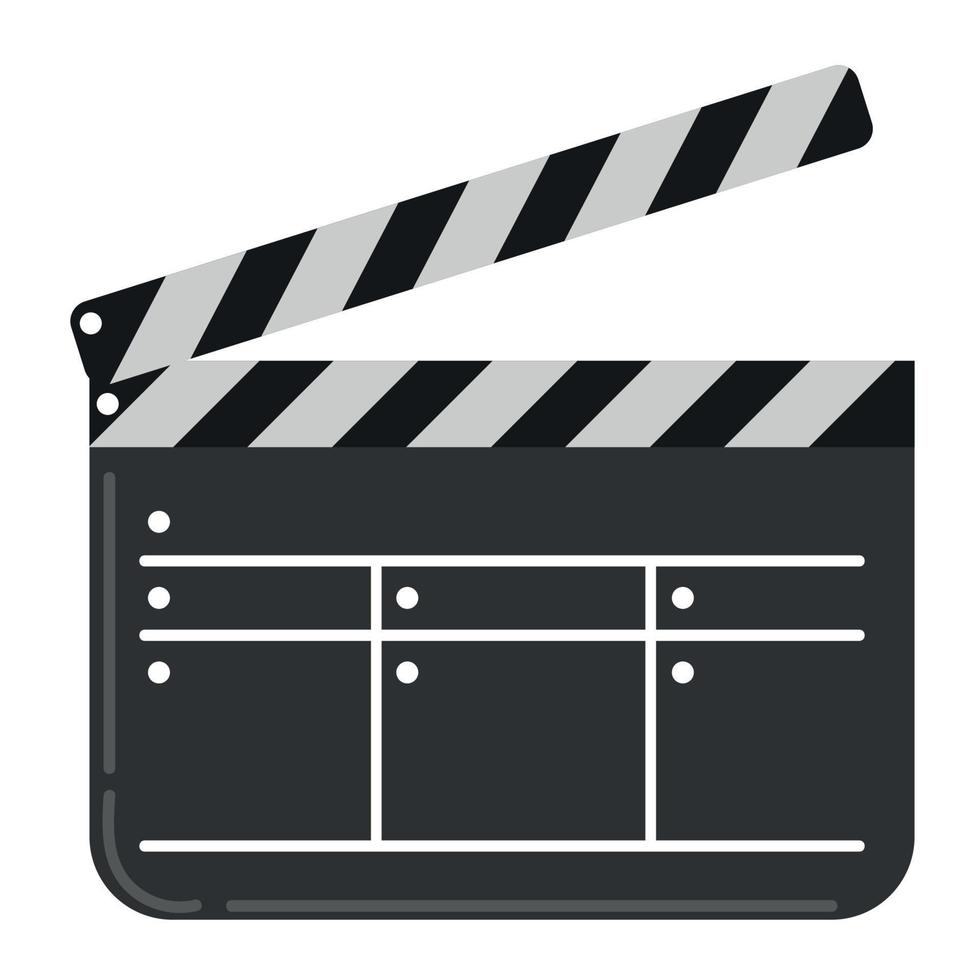 film Filmklapper icoon vector