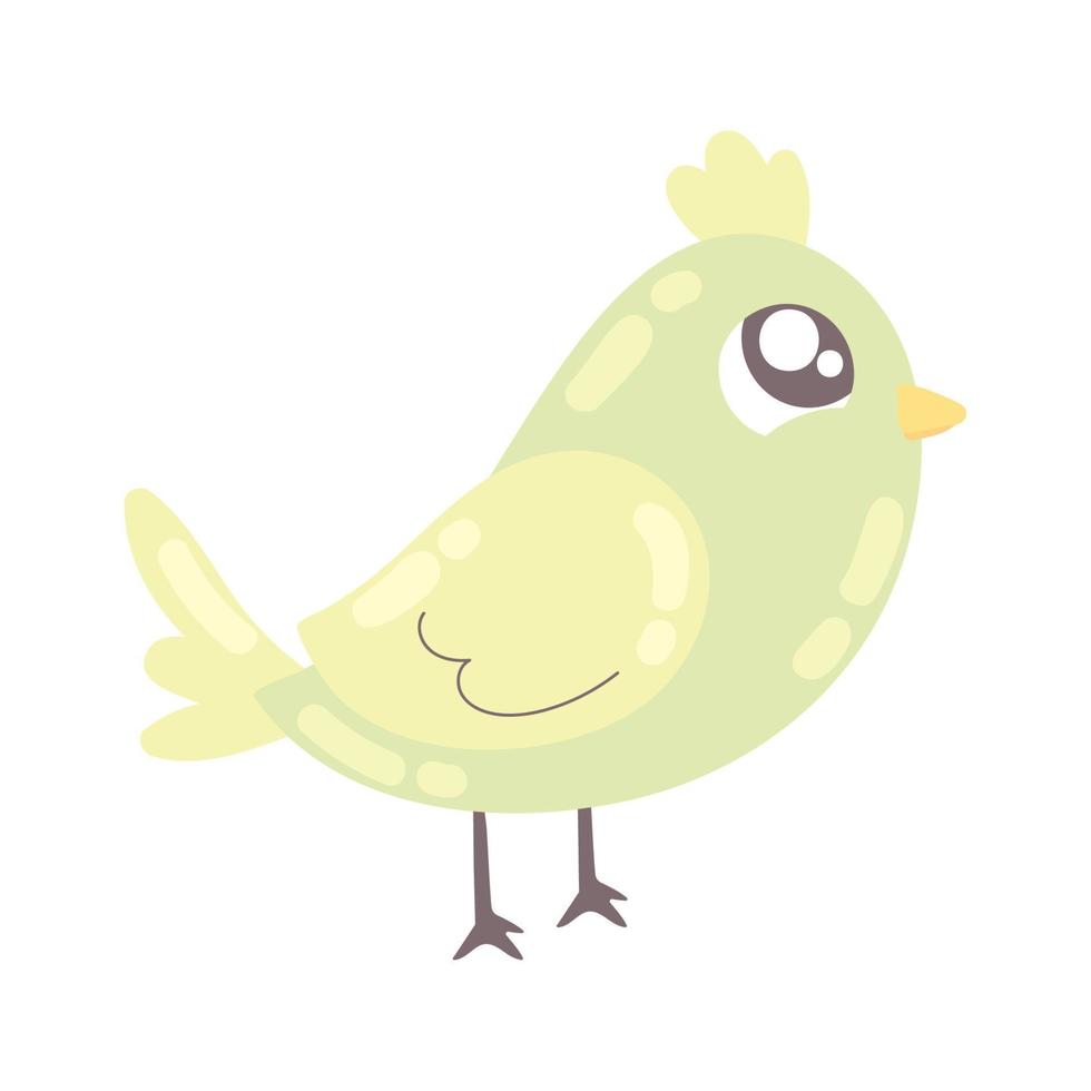 vogel schattig dier vector