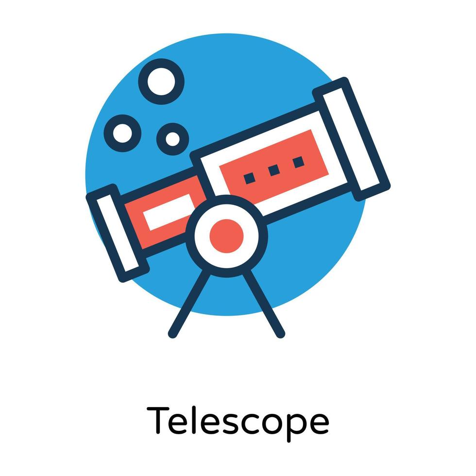 trendy telescoopconcepten vector
