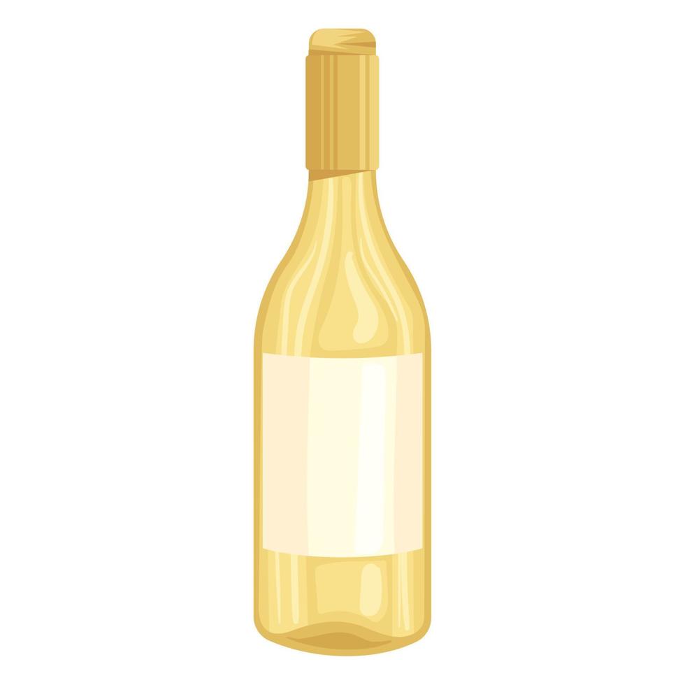 gouden Champagne fles viering vector