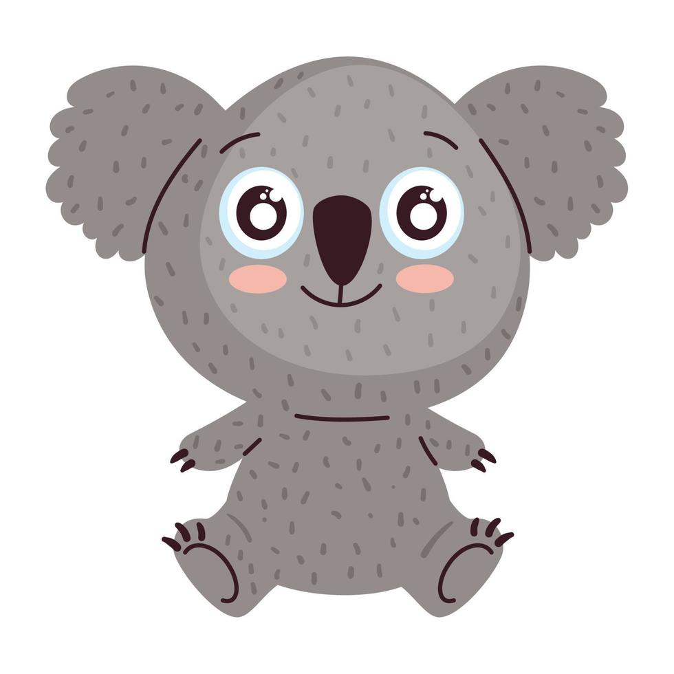 schattig koala dier vector