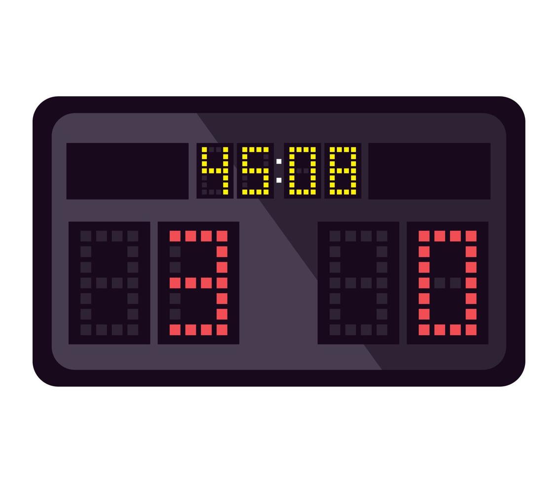 sport- scorebord uitrusting vector