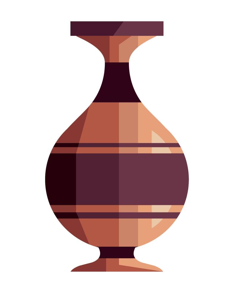 Grieks cultuur pot vector